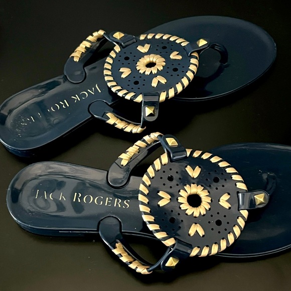 Jack Rogers jelly sandals - size 6 - Picture 2 of 2